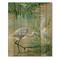 Designart - Heron Birds I - Traditional Print on Natural Pine Wood